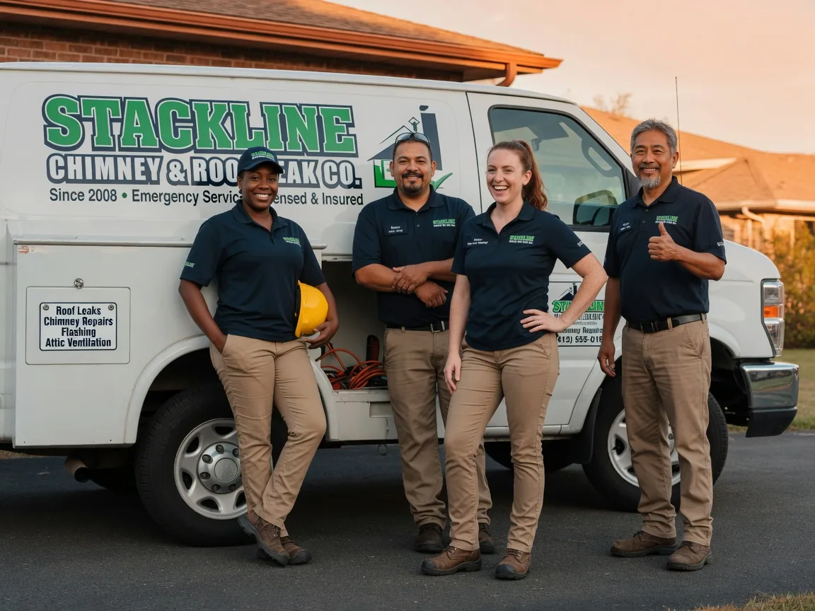 Chimney flashing repair company in Covington, OH